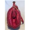 Image 2 : Judith Leiber Small Red Alligator Handbag