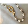 Image 6 : Chanel Vintage Pearl and Small Crystal Beaded Necklace