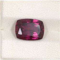 4.71ct Raspberry Garnet Emerald Cut