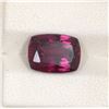 Image 1 : 4.71ct Raspberry Garnet Emerald Cut