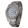 Image 1 : Rolex 18946  Platinum Masterpiece Men's Day Date with Diamond Bezel