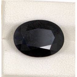 10.27ct  Blue Sapphire Oval Cut