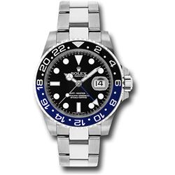 Rolex 116710blnr  GMT SS Black and Blue