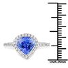 Image 3 : 2.68ct Tanzanite 14K White Gold Ring