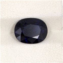 3.36ct  Blue Sapphire Oval Cut