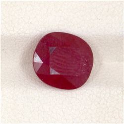 4.67ct  Ruby Cushion/Oval Cut