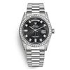 Image 1 : Rolex 118389  Day Date WG with Diamond Bezel and Lugs