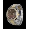 Image 2 : Rolex 116243 SS/YG 36MM Datejust with Diamond Bezel
