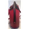 Image 3 : Hermes Vintage Pink Red Black Color Block Epsom Round Ellipse Handbag