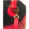 Image 8 : Hermes Vintage Pink Red Black Color Block Epsom Round Ellipse Handbag
