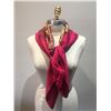 Image 3 : Hermes Rives Fertiles Silk Scarf in Magenta
