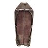 Image 3 : Tonya Hawkes Silver Metallic Embossed and Laser Cut Leather Convertible Clutch