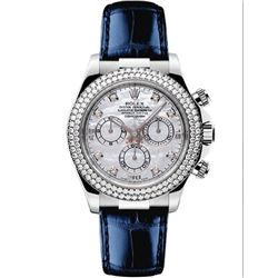 Rolex 116589RBR Daytona WG with 2 Row Diamond Bezel