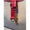 Image 5 : Hermes vintage Canvas and Red Leather Trim Shoulder Bag