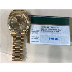 Rolex Day-Date II Champagne Diamond 218238A