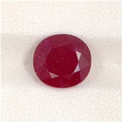 4.81ct  Ruby Round/Cushion Cut