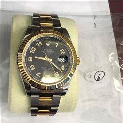 ROLEX DATEJUST 116333 BLACK ARABIC DIAL