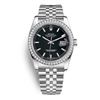 Image 1 : Rolex 116244 SS 36MM Datejust with Diamond Bezel
