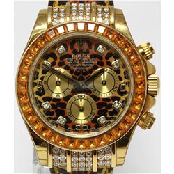 Rolex 116598SA Daytona Leapord YG