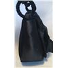 Image 4 : Yves Saint Laurent YSL Black Silk Satin Ribbon Bow Evening Bag