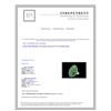 Image 3 : 8.57ct Tsavourite 14K White Gold Ring