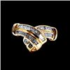 Image 1 : 1.50ct About Diamond 14K yellow Gold Ring
