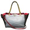 Image 1 : Valentino Garavani Studded Multicolor Leather Rockstud Tote Bag