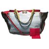 Image 9 : Valentino Garavani Studded Multicolor Leather Rockstud Tote Bag