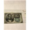 Image 1 : Rare 1874  Bust of Treasury Secretary William Meredith Portriat 10 Cents Fractional Currency MSGrade