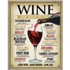 Image 1 : Wine Around the World 12.5"Wx16"H