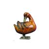 Image 8 : Life Size Bronze Metal Duck Statue 17" x 6"