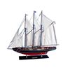 Image 1 : Wooden Atlantic Limited Model Sailboat 32"
