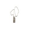 Image 2 : Ornate English Sterling Silver Ingot Necklace