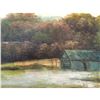 Image 3 : Oil on Canvas Painting, Rural Mountain Landscape