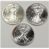 Image 1 : 3 - 2015 AMERICAN SILVER EAGLES