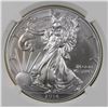 Image 2 : 2014 (W) AMERICAN SILVER EAGLE NGC MS70