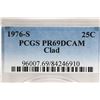 Image 3 : 1976-S WASHINGTON QUARTER PCGS PR69 DCAM