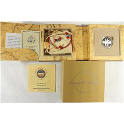 2004 LEWIS & CLARK COIN & POUCH SET