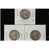 Image 1 : 1942-D, 44 & 45 WASHINGTON SILVER QUARTERS