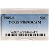 Image 3 : 1985-S KENNEDY HALF DOLLAR PCGS PR69 DCAM