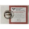 Image 1 : 1 TROY OZ .999 FINE SILVER PROOF ROUND NATIONAL