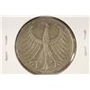 Image 2 : 1958-D GERMAN SILVER 5 MARKS .2250 OZ. ASW