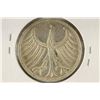 Image 2 : 1968-F GERMAN SILVER 5 MARKS .2250 OZ. ASW
