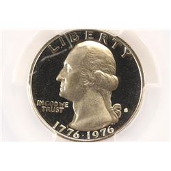 1976-S WASHINGTON QUARTER PCGS PR69 DCAM