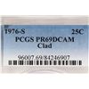 Image 3 : 1976-S WASHINGTON QUARTER PCGS PR69 DCAM