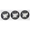 Image 2 : 3-SUNSHINE MINT ONE OUNCE .999 SILVER ROUNDS