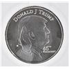 Image 1 : DONALD TRUMP/WHITEHOUSE 1oz .999 SILVER ROUND
