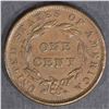 Image 2 : 1839 LARGE CENT  BEAUTIFUL CH BU+ BROWN