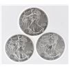 Image 1 : 3-GEM BU 2016 AMERICAN SILVER EAGLES
