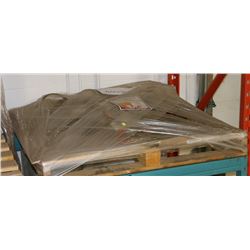 PALLET WITH WIRE SLINGS & SHACKLE ANCHOR